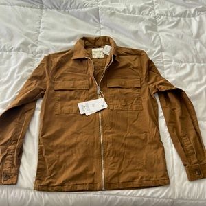 DENIM & FLOWER COMPANY KHACKI JACKET